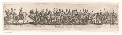 Ordine che tiene il gran Turco quando cavalca