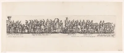 Ordine che tiene il gran Turco quando cavalca