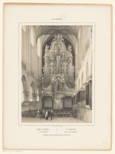 Orgel in de Sint-Bavokerk te Haarlem