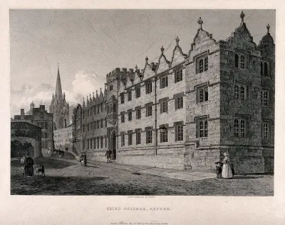 Oriel College, Oxford: panoramic views