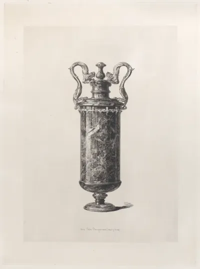 Oriental Jasper Vase