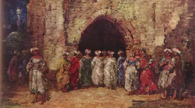 Orientalische Szene