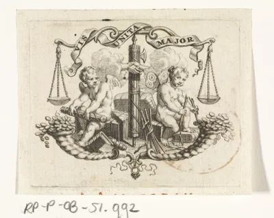 Ornament met allegorie op eenheid