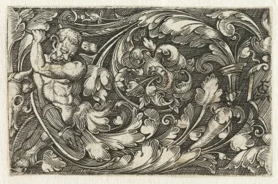 Ornament met centaur
