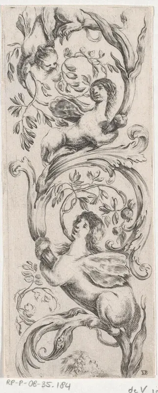 Ornament met sfinxen