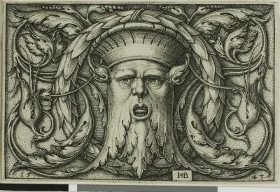 Ornament with a Mask