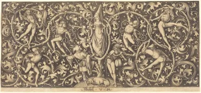 Ornament with Morris Dancers