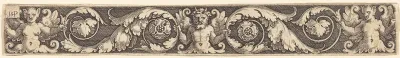 Ornament with One Male and Two Female Figures