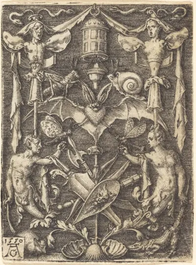 Ornament with Trophy of Arms