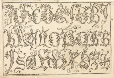 Ornamental Alphabet