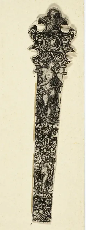 Ornamental Design for Knife Handle with Earth, from The Four Elements