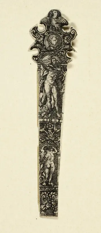 Ornamental Design for Knife Handle with Fire, from The Four Elements