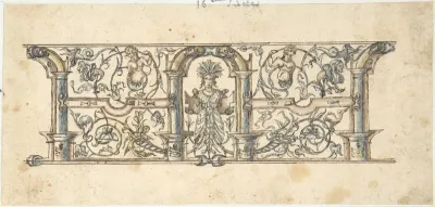 Ornamental design with Grotesques