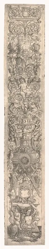Ornamental Panel: Triton Ridden by a Child
