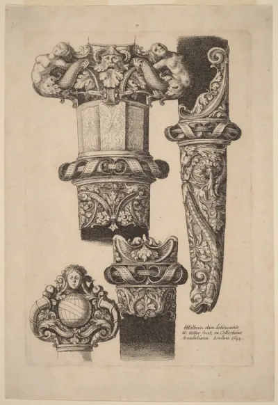 Ornamentation for a Dagger and Scabbard
