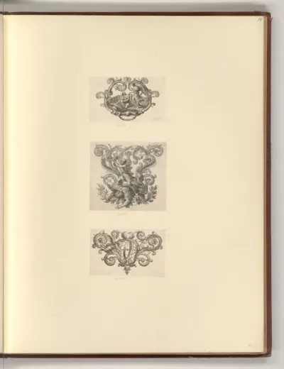 Ornamente mit biblischen Szenen
