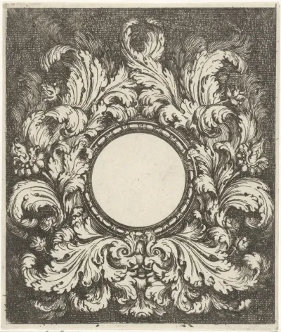 Ornamenteel medaillon