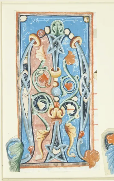 Ornamenteret initial M