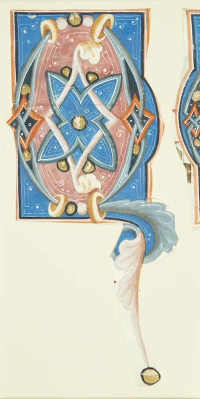 Ornamenteret initial Q