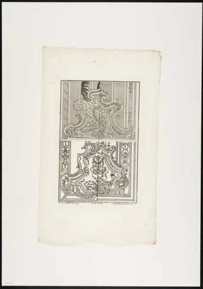 Ornaments for a bed in wrought iron (1)