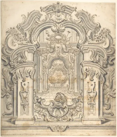 Ornate architectural design