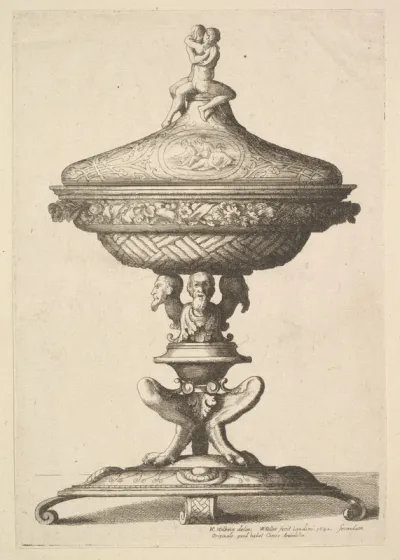 Ornate goblet