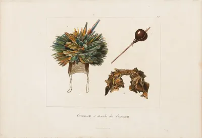 Ornements et utensiles des Camacans