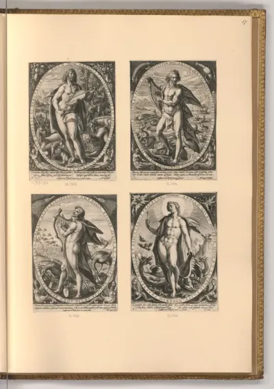 Orpheus; Arion; Amphion; Apollo