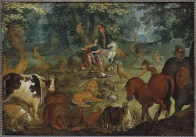 Orpheus Charming the Beasts