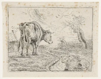Os en schaap