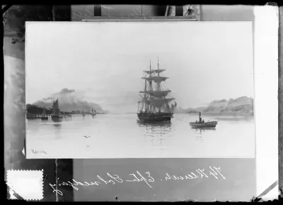 Oscar Kleineh: "Auringon laskettua", 1880-luvulta