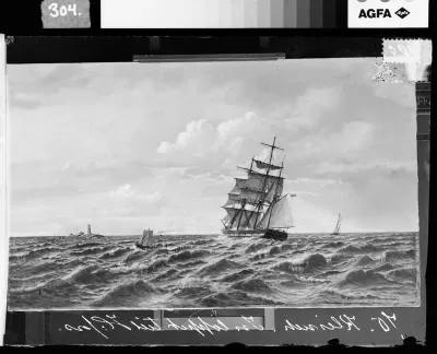 Oscar Kleineh: "Helsingin satamansuu" vuodelta 1881