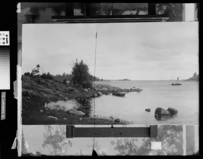 Oscar Kleineh: "Rantakuva", ajoitus n. 1889-99