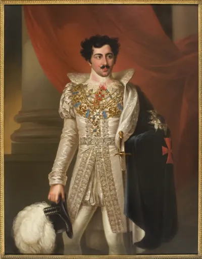 Oskar I (1799-1859), king of Sweden and Norway, married to Josefina of Leuchtenberg