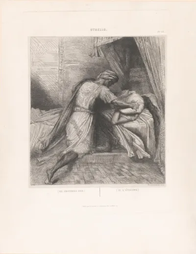 Othello doodt Desdemona