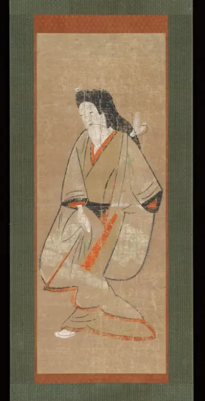 Ōtsu-e of a Young Woman