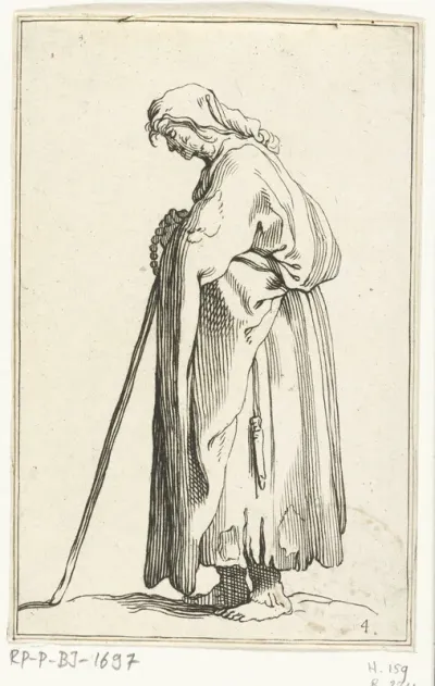 Oude boerenvrouw