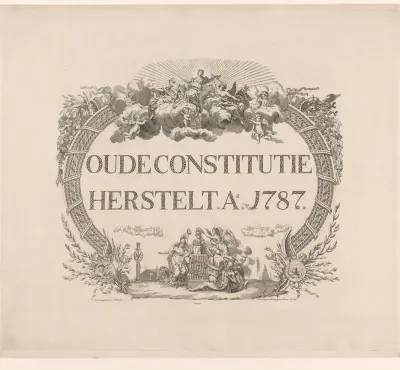 Oude Constitutie Herstelt Ao 1787