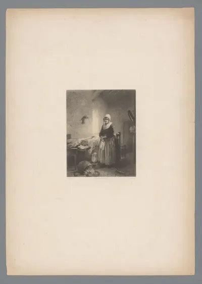 Oude dienstbode