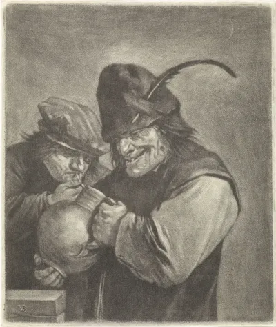 Oude en jonge boer