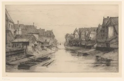 Oude haven in Vlissingen