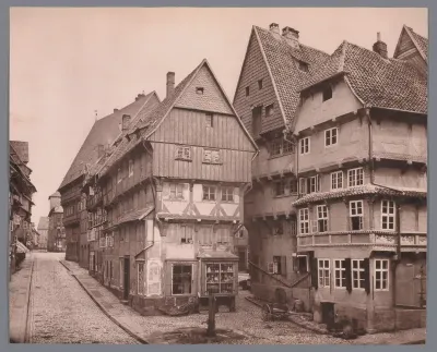Oude huizen in Hildesheim