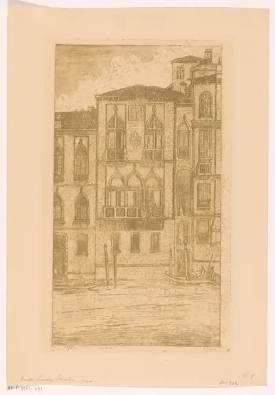 Oude huizen te Venetië