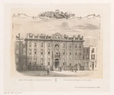 Oude Koninklijke Bibliotheek te Den Haag