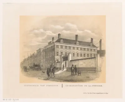 Oude Ministerie van Justitie te Den Haag