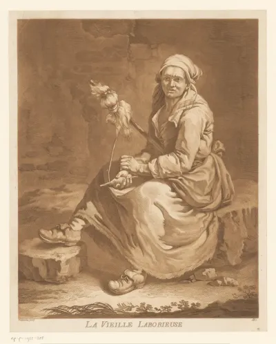 Oude spinster