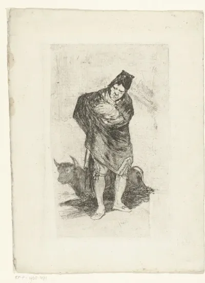 Oude stierenvechter