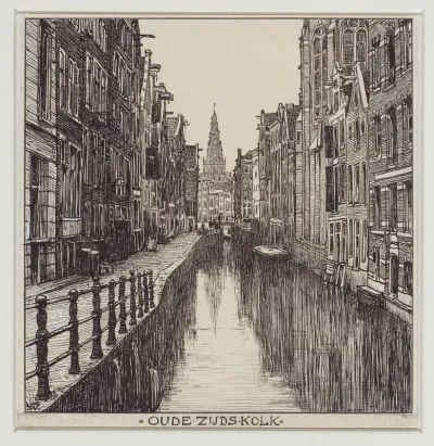 Oude Zijds Kolk te Amsterdam
