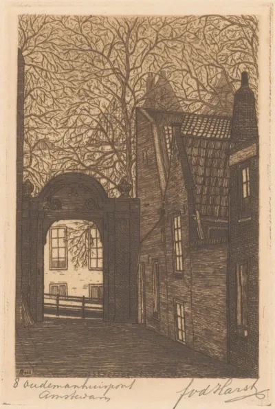 Oudemanhuispoort in Amsterdam