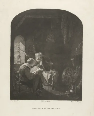 Ouder echtpaar leest de bijbel